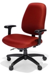 Big&Tall Swivel, Ruby Fabric Chair