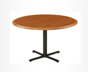 Round Conference Table w/ Metal Base
