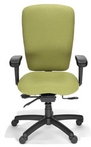 Big&Tall Swivel, Lt Green Fabric Chair